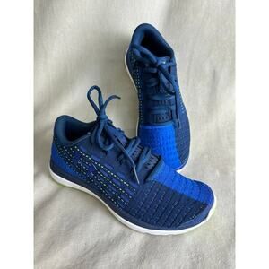 Under Armour kids sneakers size 4.5y athletic shoes blue